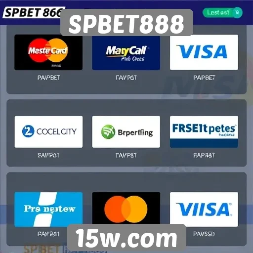 Opções de pagamento no site SPBET888